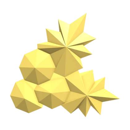 Golden Holly Gemstone artwork