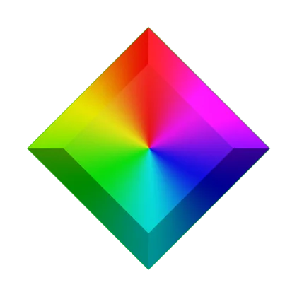 Rainbow Gemstone artwork