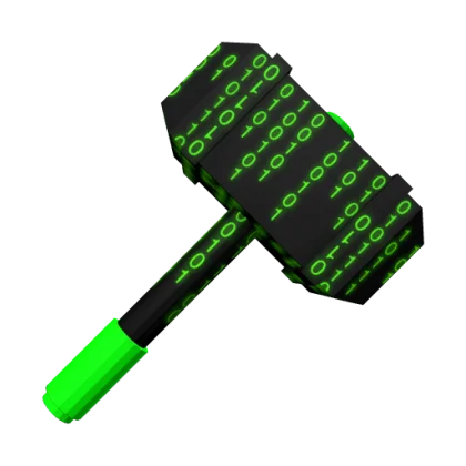 Binary Code Hammer artwork