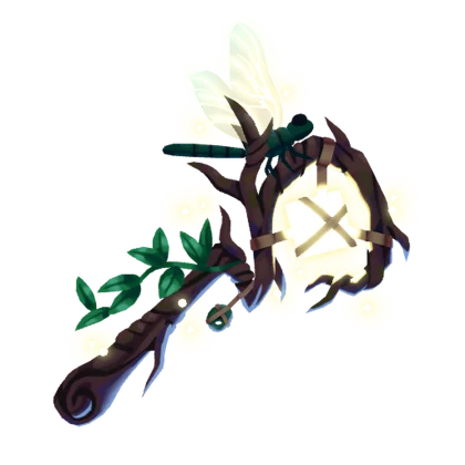 Woodland Staff Hammer artwork
