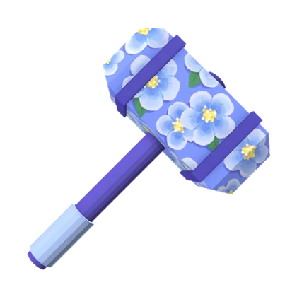 Blue Flax Hammer artwork
