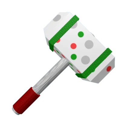 Festive Dots Wrap Hammer artwork