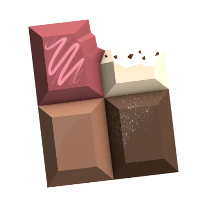 Chocolate Mix Gemstone artwork