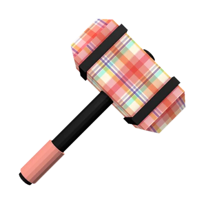 Spring Plaid Hammer artwork