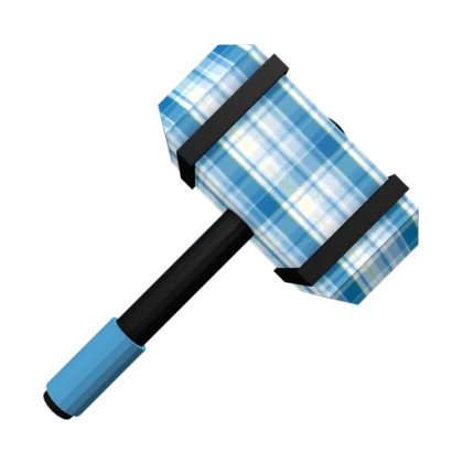Winter Plaid Hammer artwork