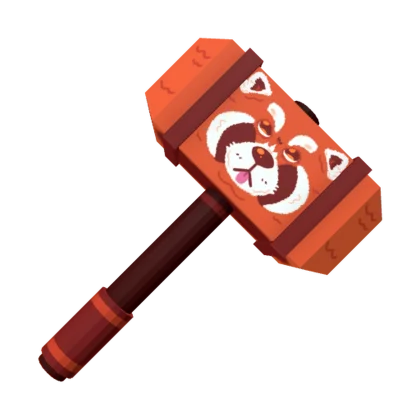 Red Panda Hammer artwork