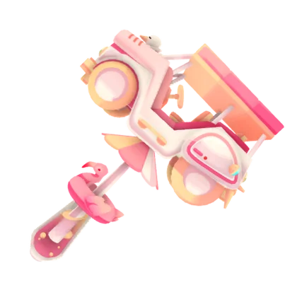 Flamingo Car Hammer artwork