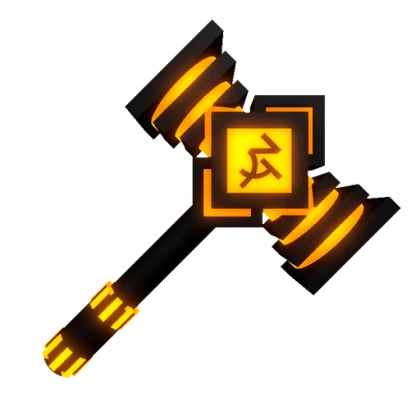 Warlock Hunter Hammer artwork