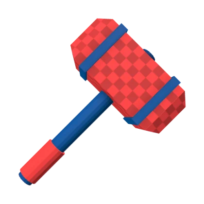 Checkered Hammer artwork