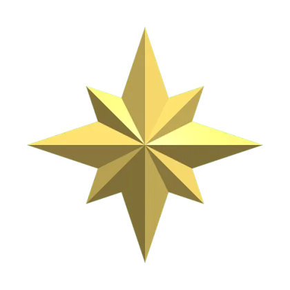 Golden Star Gemstone artwork