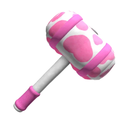 Strawberry Moo Plushie Hammer artwork