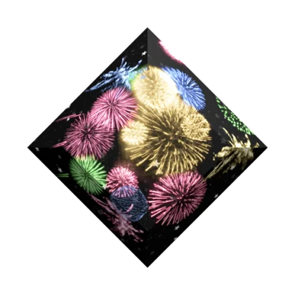 Fireworks Gemstone artwork