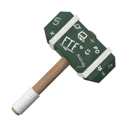 Chalkboard Hammer artwork