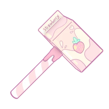 Strawberry Milk Hammer artwork