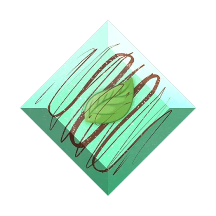 Chocolate Mint Gemstone artwork