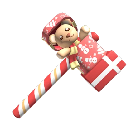 Teddy Bear Present Hammer artwork