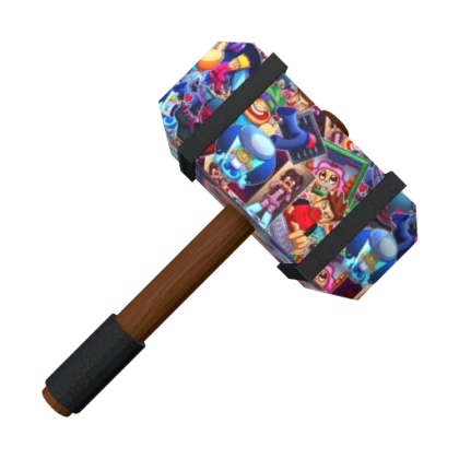 Sticker Bomb Hammer artwork
