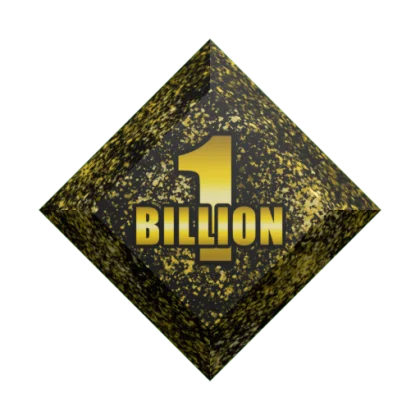 1 Billion Gemstone artwork