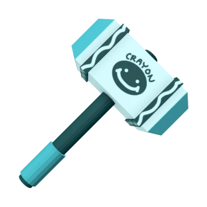 Blue Crayon Hammer artwork
