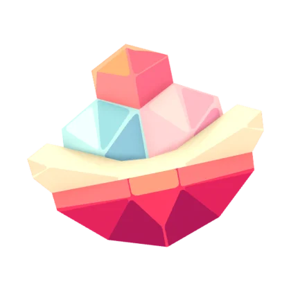 Banana Split Gemstone artwork