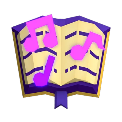 Merry Music Book Gemstone artwork