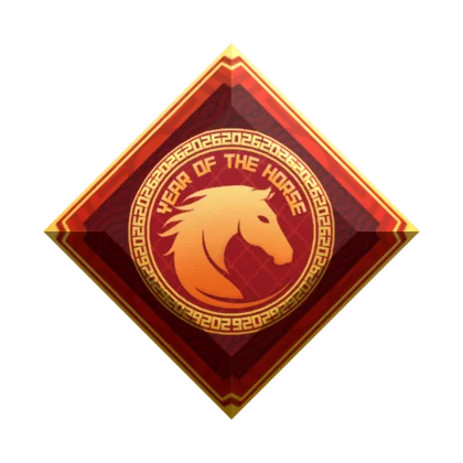 Year of the Horse Gemstone artwork