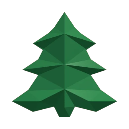 Festive Tree Gemstone artwork