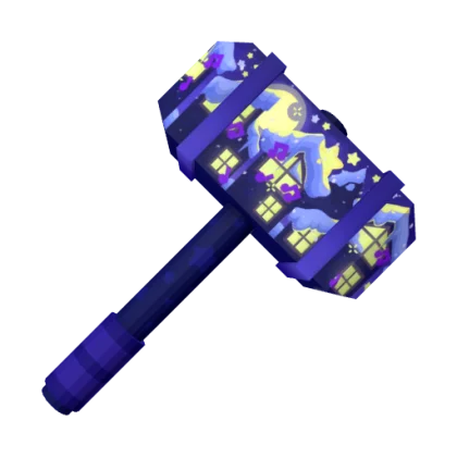 Snowy Village Hammer artwork