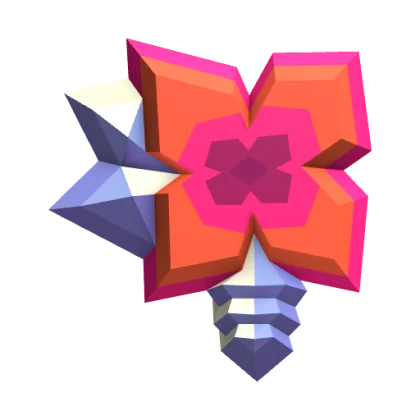 Bleeding Flower Gemstone artwork