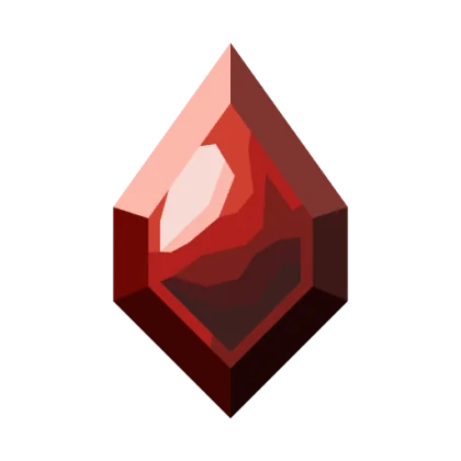 Blood Droplet Gemstone artwork