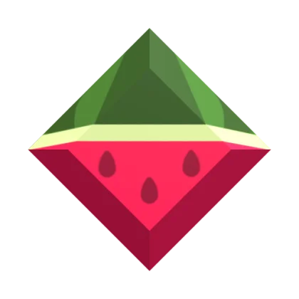 Watermelon Gemstone artwork