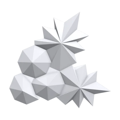 Silver Holly Gemstone artwork