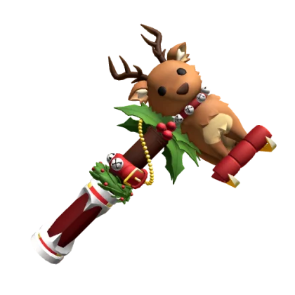 Santa's Reindeer Hammer artwork