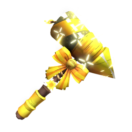 Golden Firework Hammer artwork