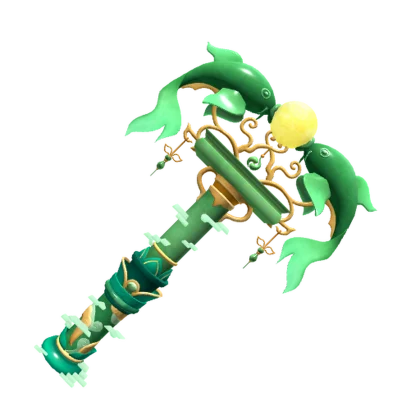 Jade Statue Hammer artwork
