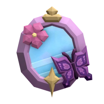 Spring Mirror Gemstone artwork