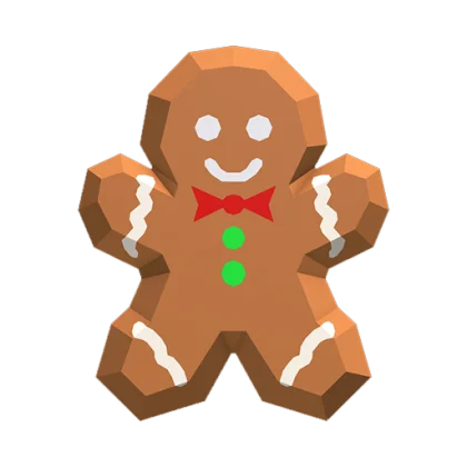 Gingerbread Man Gemstone artwork