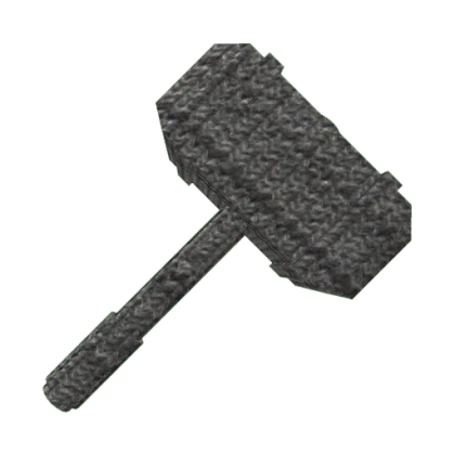 White Knitted Hammer artwork