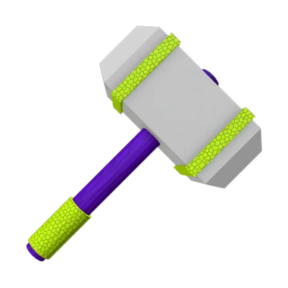 Lime n Violet Hammer artwork