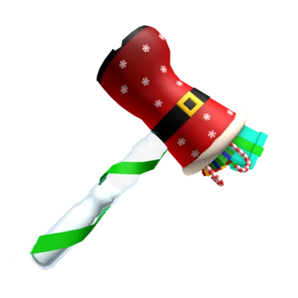 Santa Boot Hammer artwork