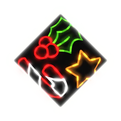 Christmas Lights Gemstone artwork