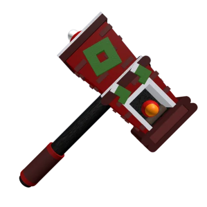 Santa Chimney Hammer artwork