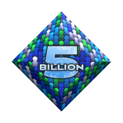 5 Billion Gemstone artwork