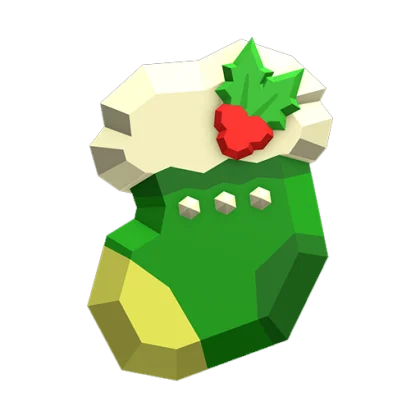 Festive Stocking Gemstone artwork