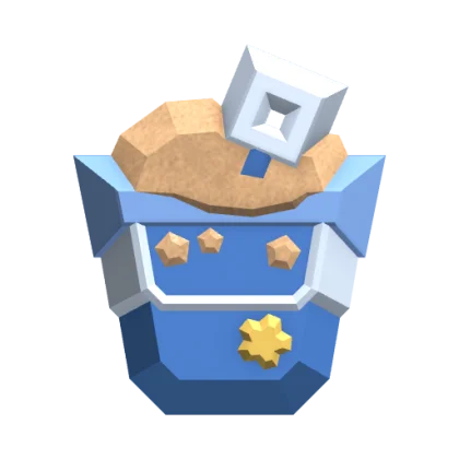 Sand Bucket Gemstone artwork