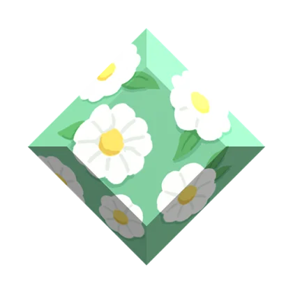 Daisies Gemstone artwork