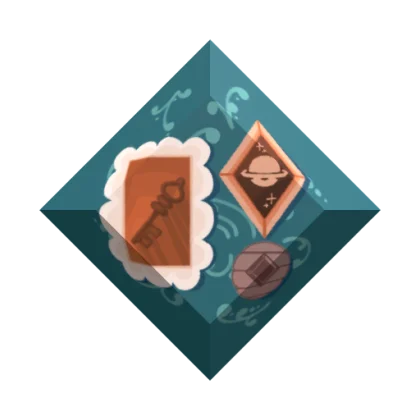 Portrait Wall Gemstone artwork