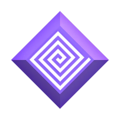 Ube Roll Gemstone artwork