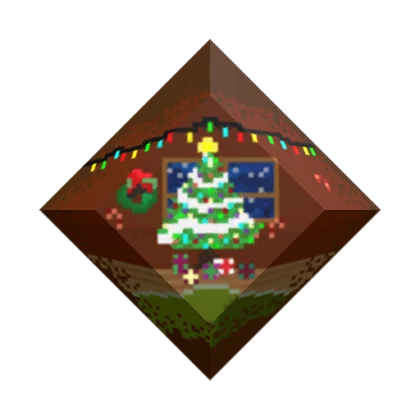Pixel Christmas Gemstone artwork